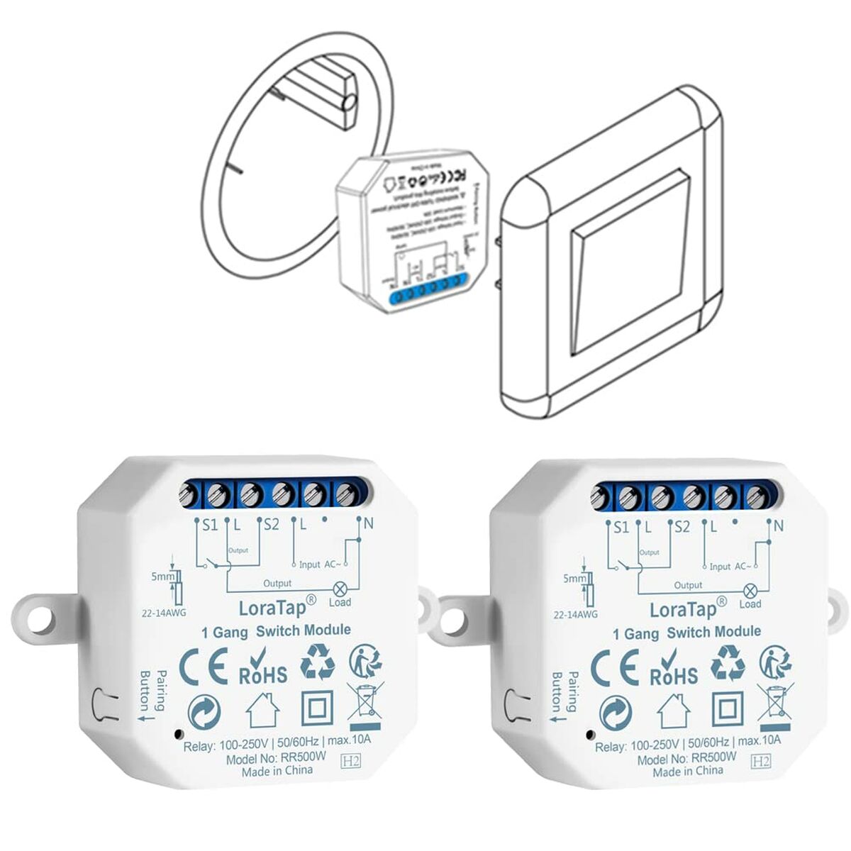 Dampproof Installation Switches