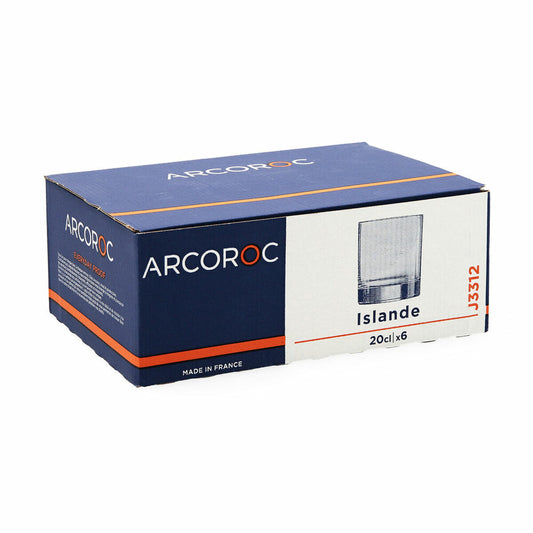 Set of glasses Arcoroc Islande 6 Pieces (20 cl)