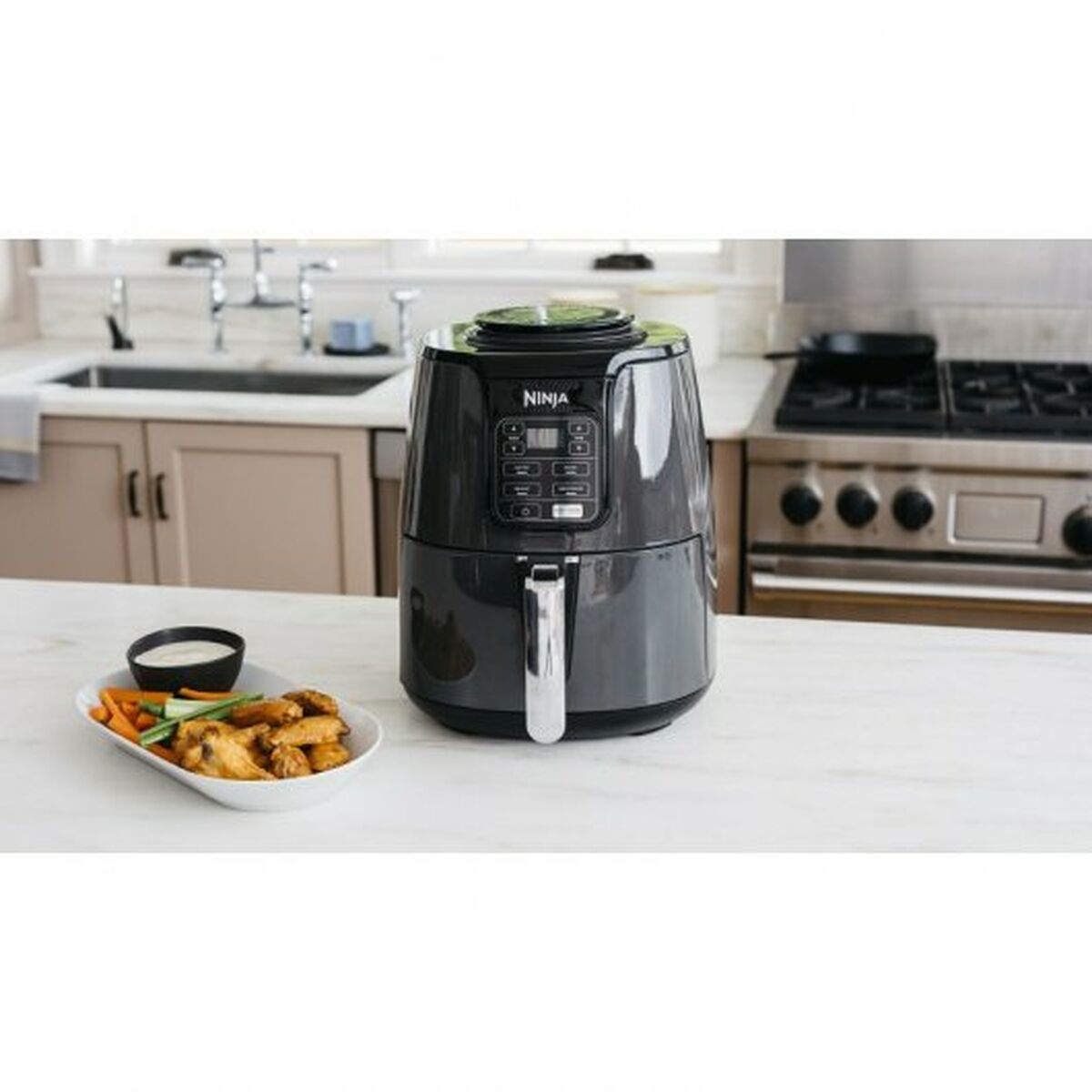 No-Oil Fryer NINJA AF100 Black 1500 W 3,8 L