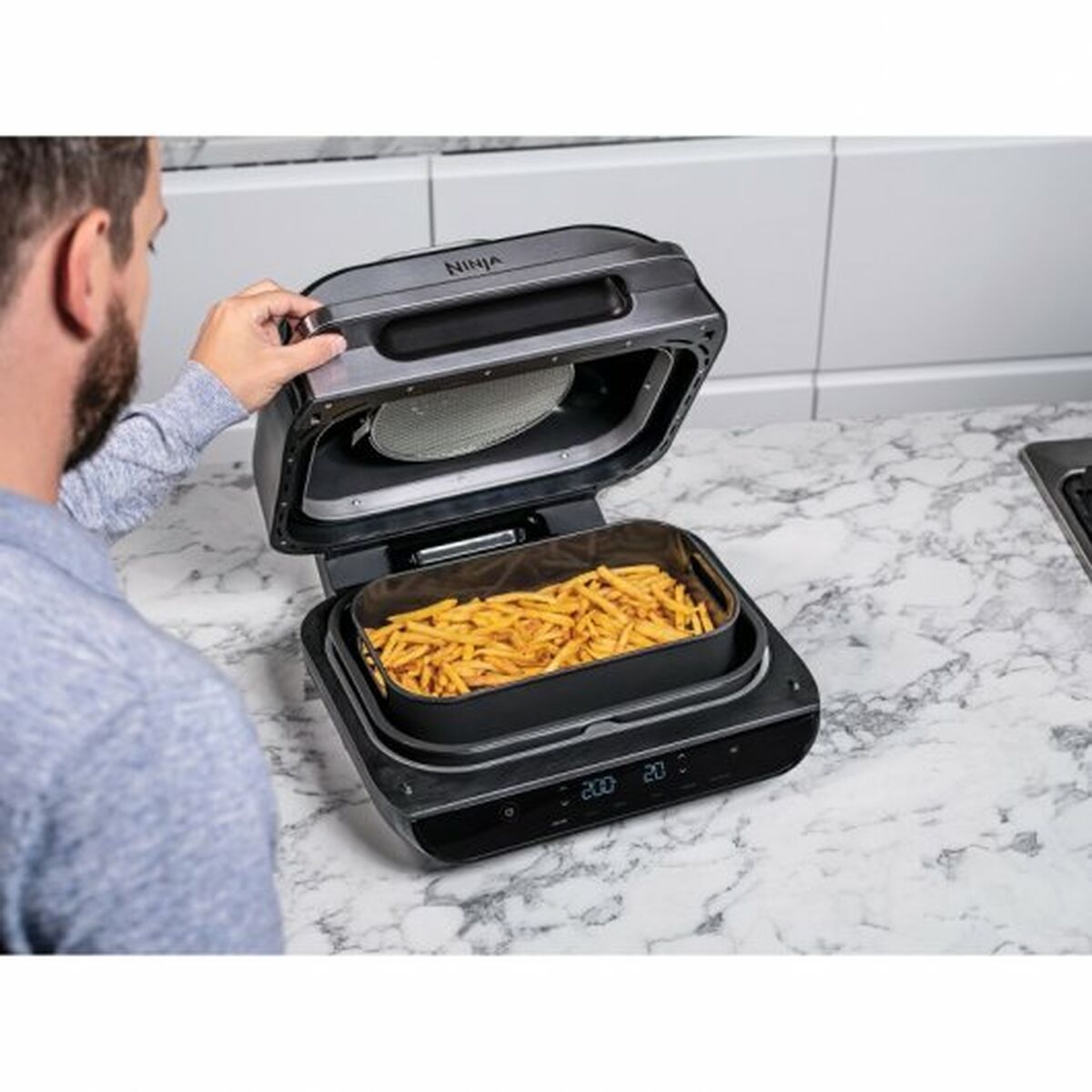 No-Oil Fryer NINJA AG551 Black Black/Grey 6 L