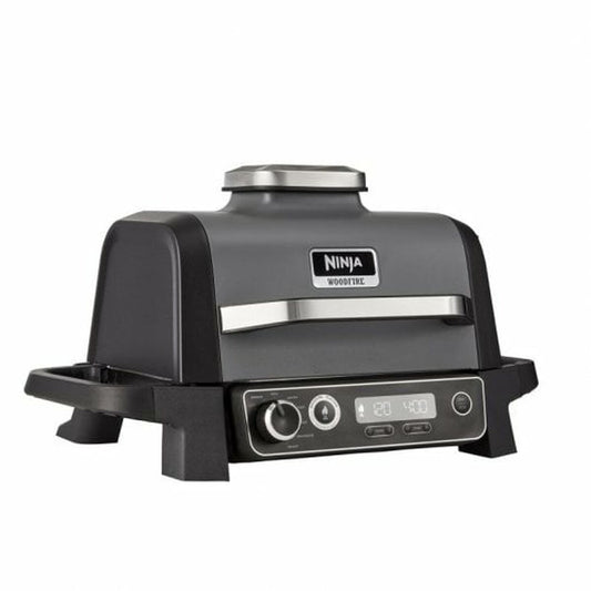 No-Oil Fryer NINJA Woodfire Outdoor Grill Black 2400 W