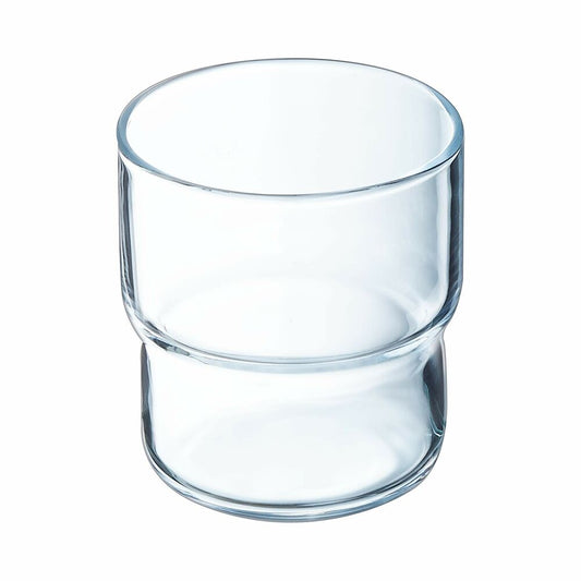 Set of glasses Arcoroc Log Transparent Glass 220 ml 6 Pieces