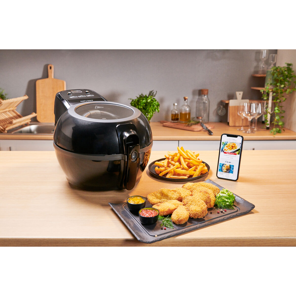 No-Oil Fryer Tefal FZ722815 Black 1550 W 1,2 L