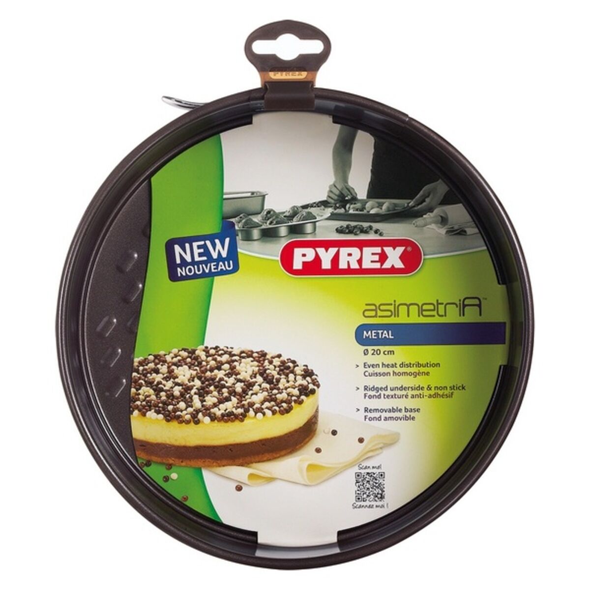 Springform Pan Pyrex Asimetria