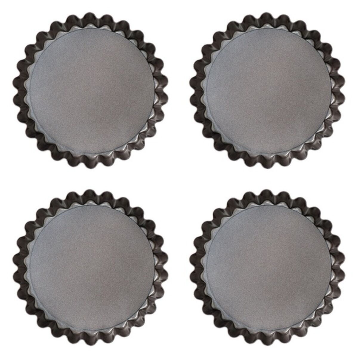 Tartlets tin Pyrex Asimetria (4 uds) 10 cm