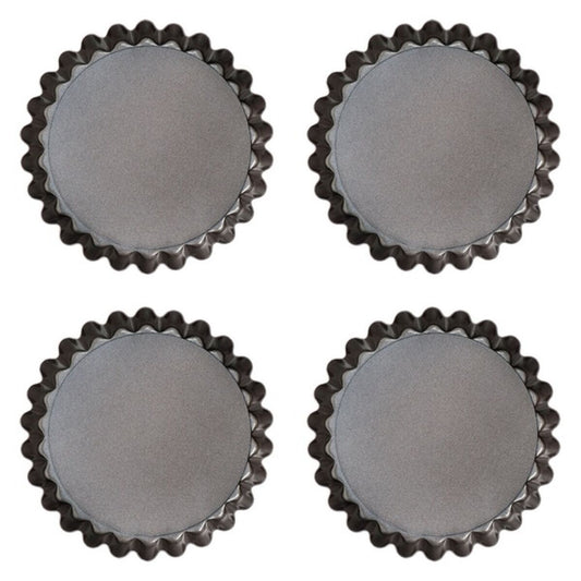 Tartlets tin Pyrex Asimetria (4 uds) 10 cm