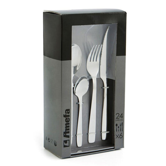 Cutlery set Amefa Hotel Metal Steel Stainless steel 24 Pieces