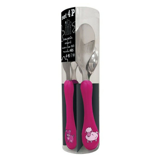 Cutlery set Amefa Enfant Metal Bicoloured