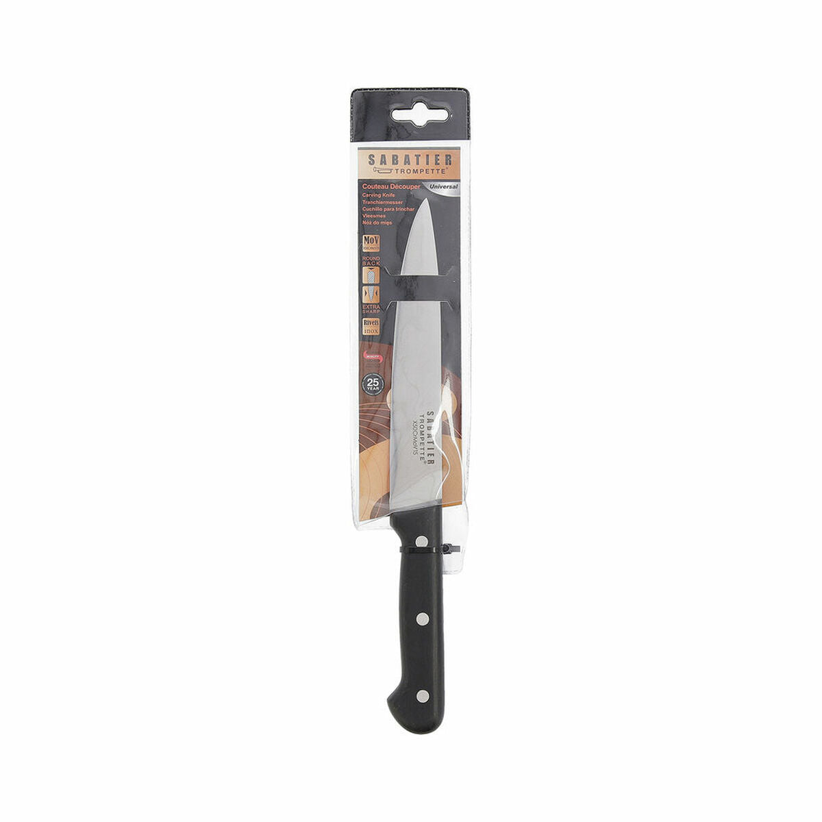 Carving Knife Sabatier Universal (18 cm) (Pack 6x)