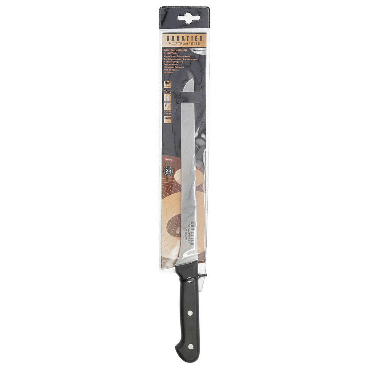 Ham knife Sabatier Universal (25 cm) (Pack 6x)