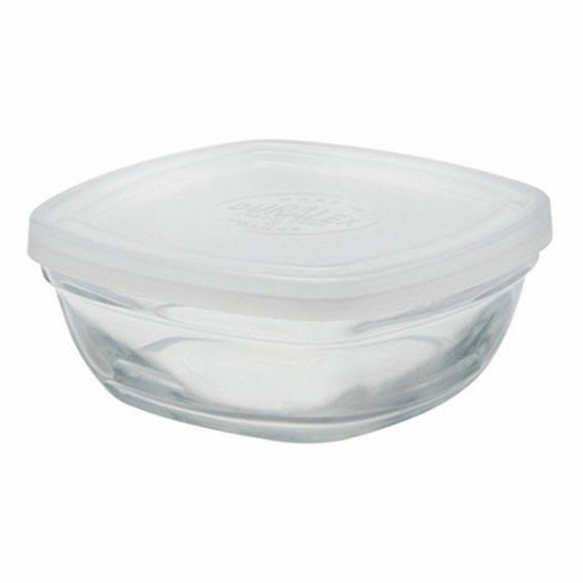 Square Lunch Box with Lid Duralex FreshBox Transparent 150 ml (12 Units)