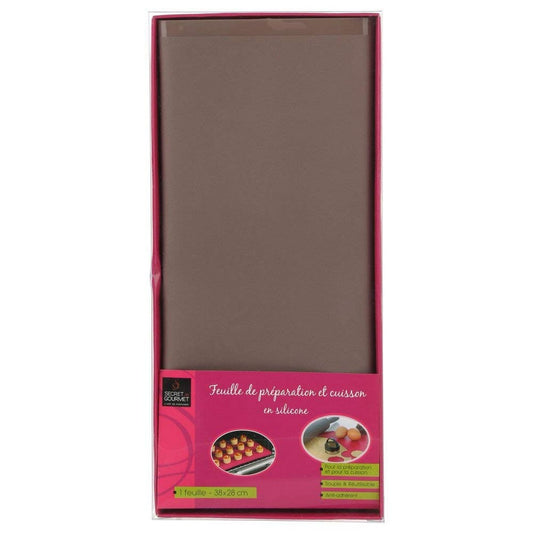 Tablecloth Secret de Gourmet Grey Silicone Oven (38 x 28 cm)