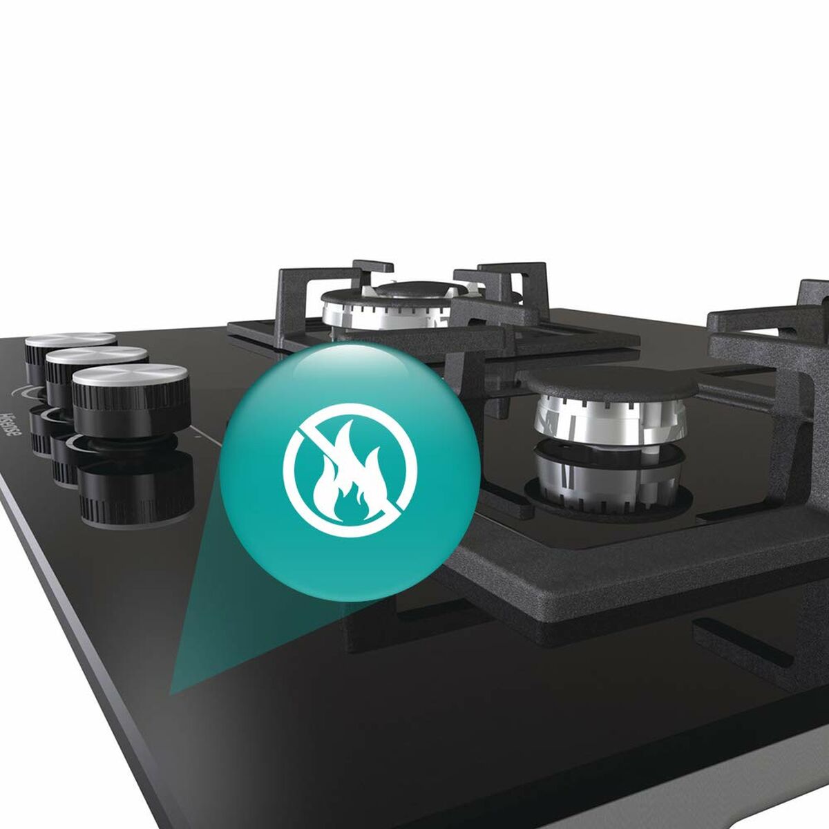 Gas Hob Hisense GG633B      NAT 7800 W