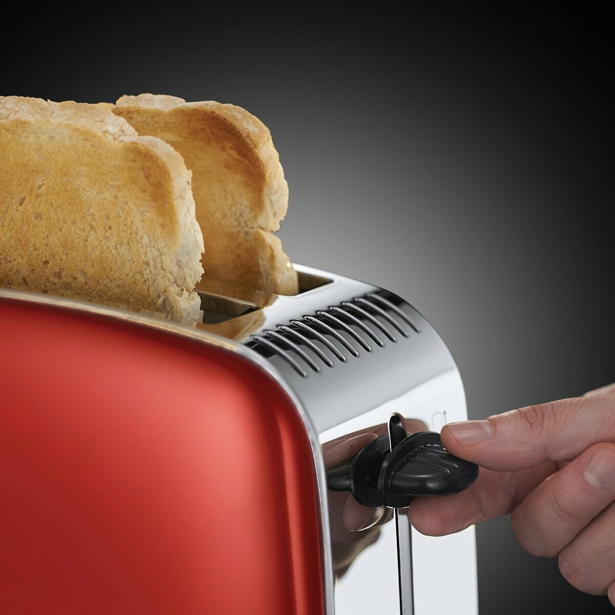 Toaster Russell Hobbs Colours Plus+ Flame Red 1670 W