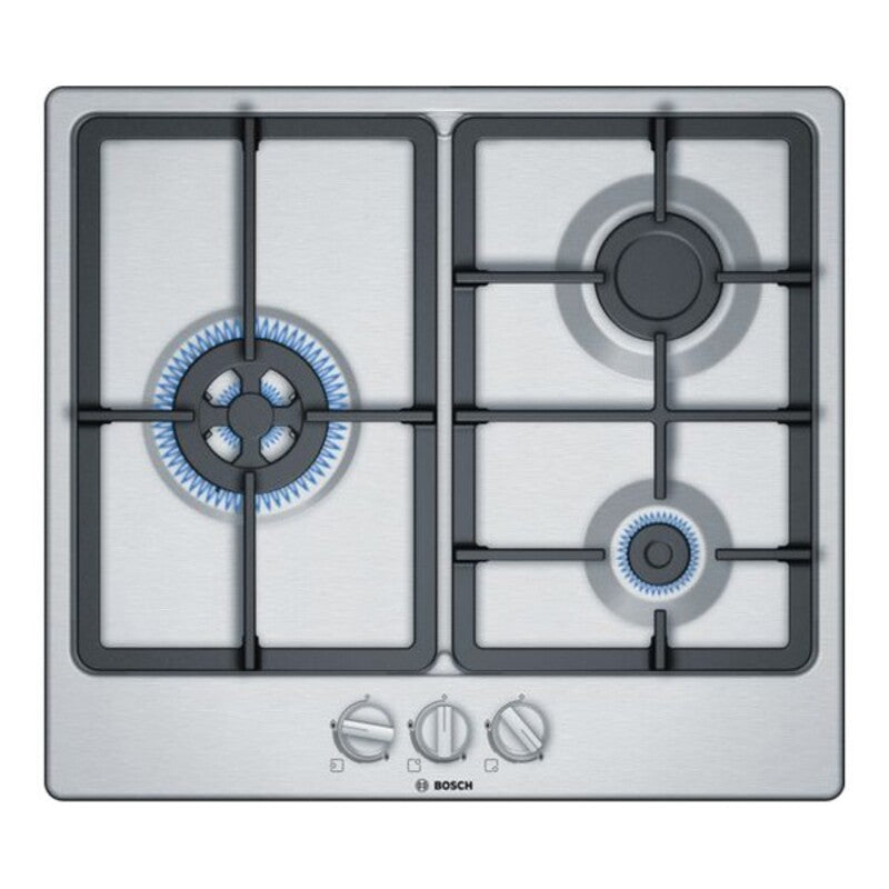 Gas Hob BOSCH PGC6B5B90 60 cm (3 Stoves)