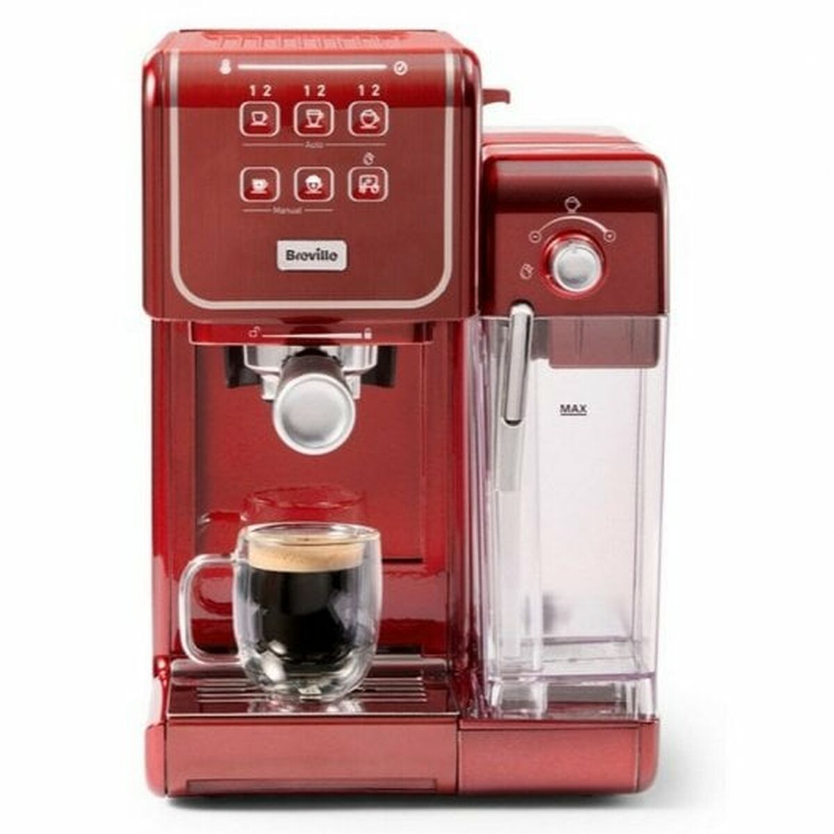 Superautomatic Coffee Maker Breville Prima Latte III Red