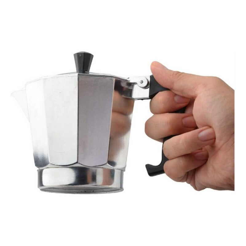 Italian Coffee Pot Haeger Moka Aluminium