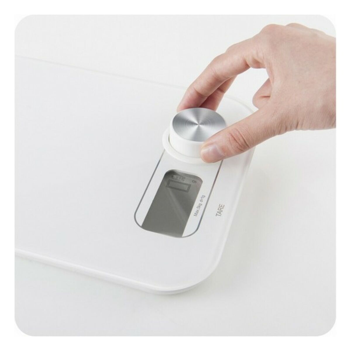 Digital Kitchen Scale Haeger KS-DIG.008A 5 kg White