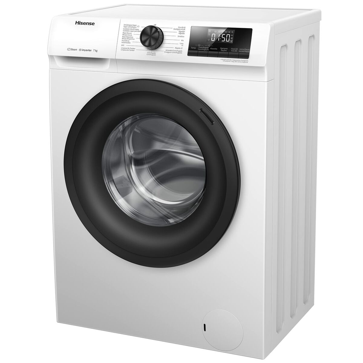 Washing machine Hisense White 7 kg 59,5 cm 1200 rpm