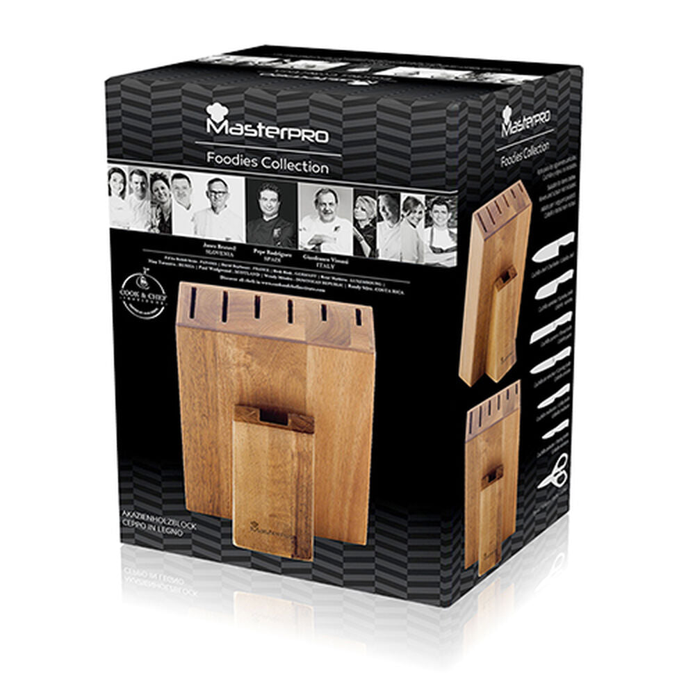 Holder Masterpro Wood Acacia (16 x 14,3 x 22,7 cm)