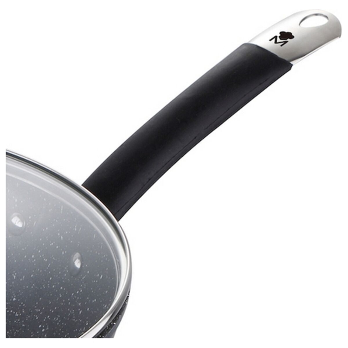 Wok Pan Masterpro Grey Aluminium Toughened aluminium (Ø 28 cm)