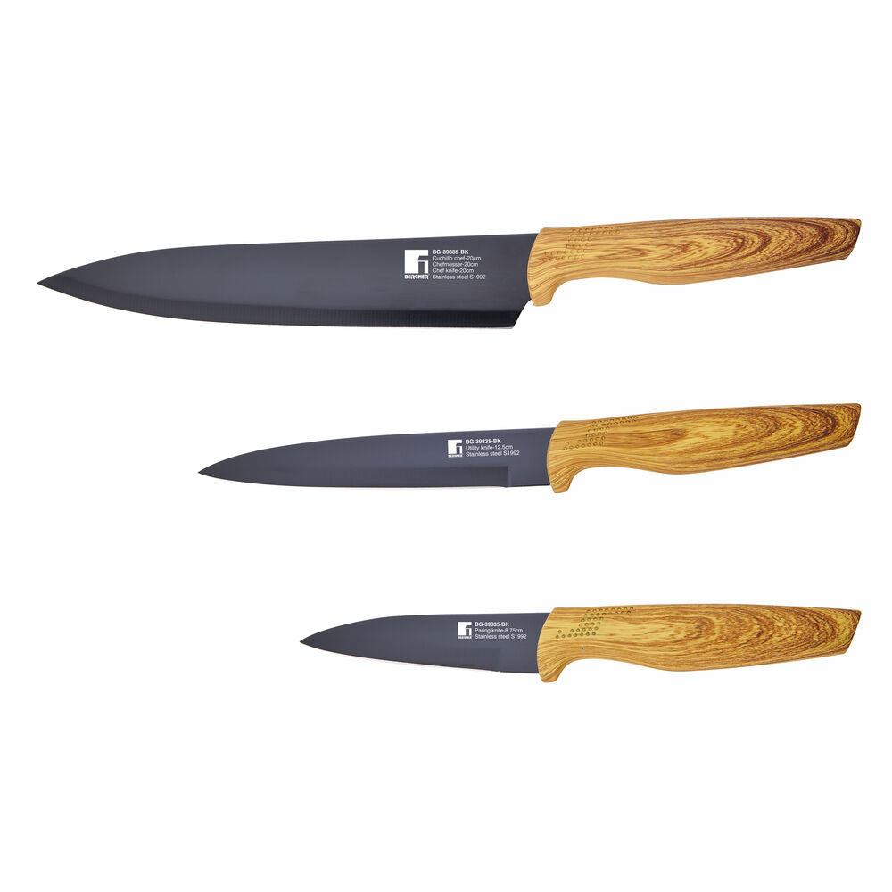 Knife Set Bergner (3 pcs)