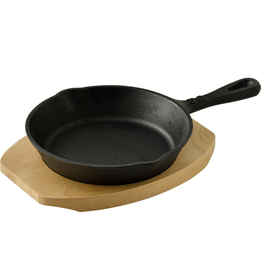 Pan Masterpro  COOK & SHARE MP Ø 25 cm Black Cast Iron