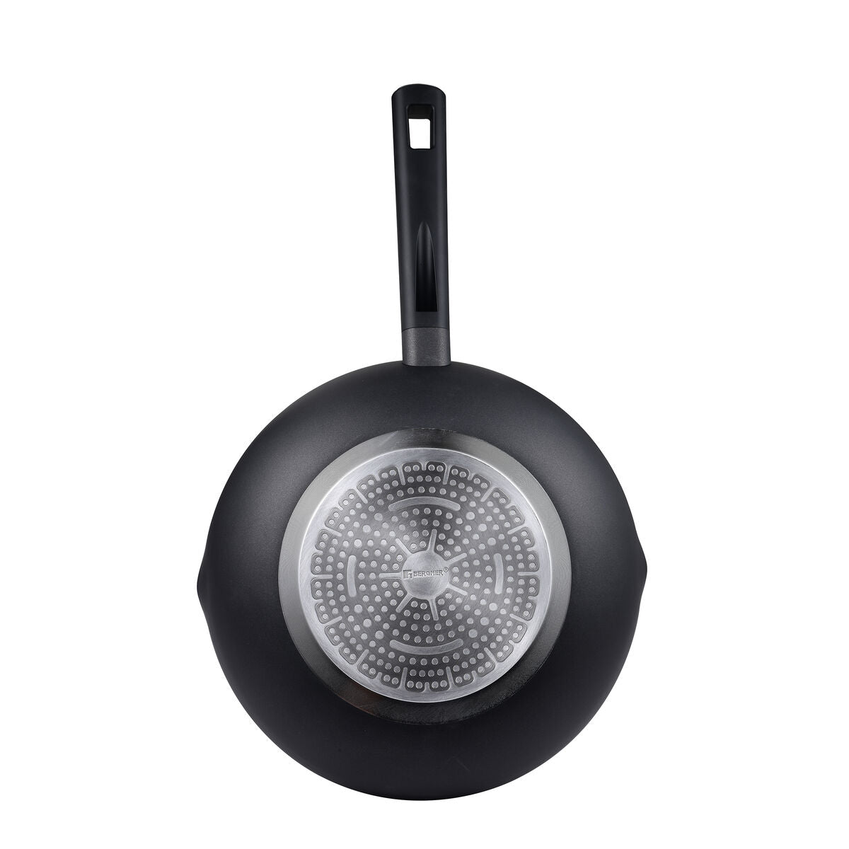 Wok Pan Bergner ION PLUS BG Black Aluminium Toughened aluminium Ø 28 cm