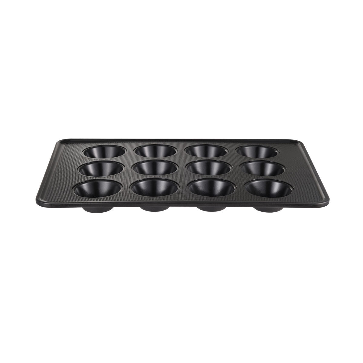 Baking Mould Masterpro Muffin CARLO CRACCO Black