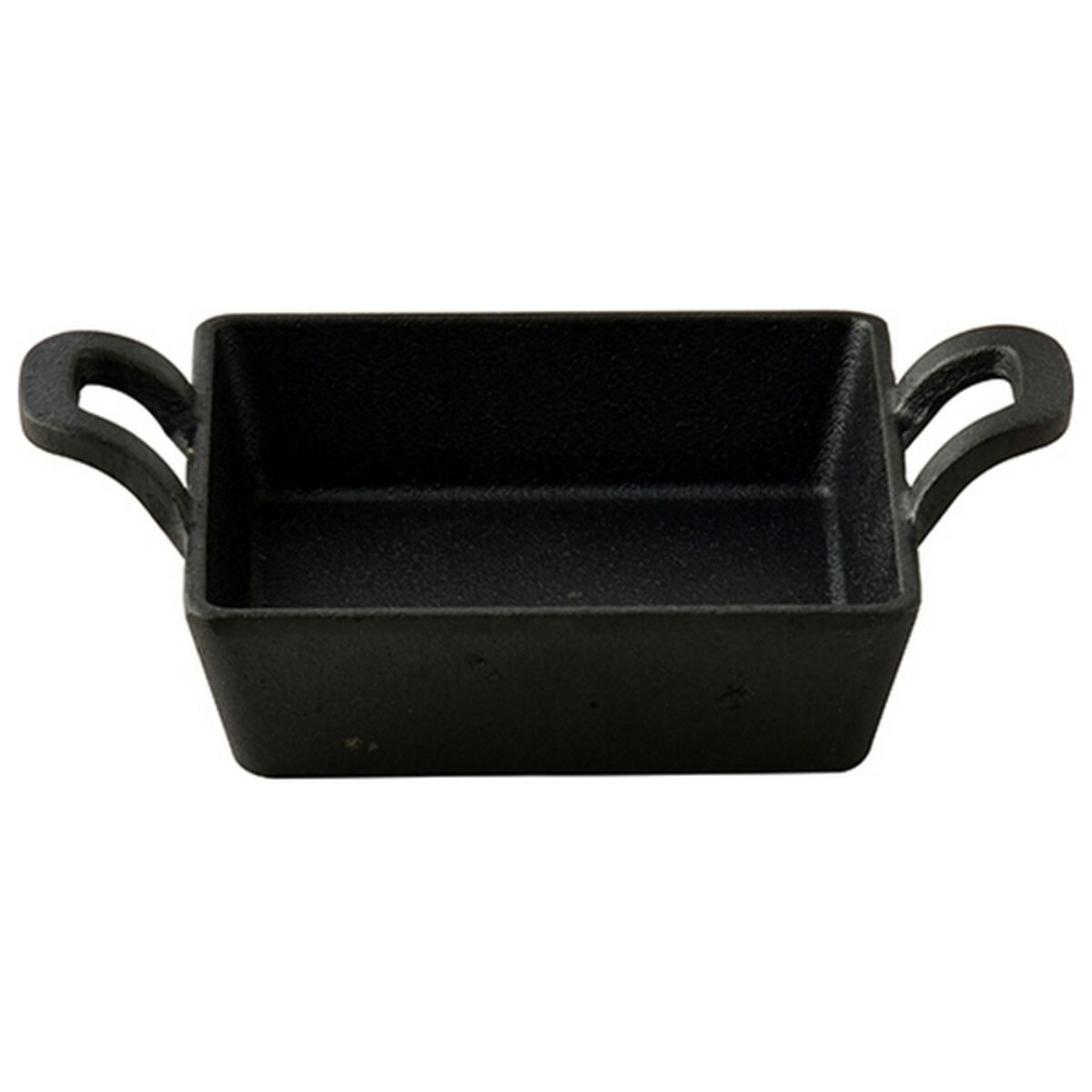 Baking tray Masterpro Black Cast Iron (12,6 x 18,5 x 3,6 cm)