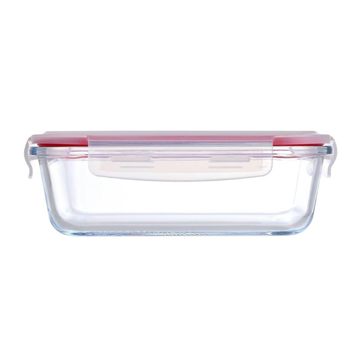 Hermetic Lunch Box Bergner Q4049 Red Rectangular 1,5 L