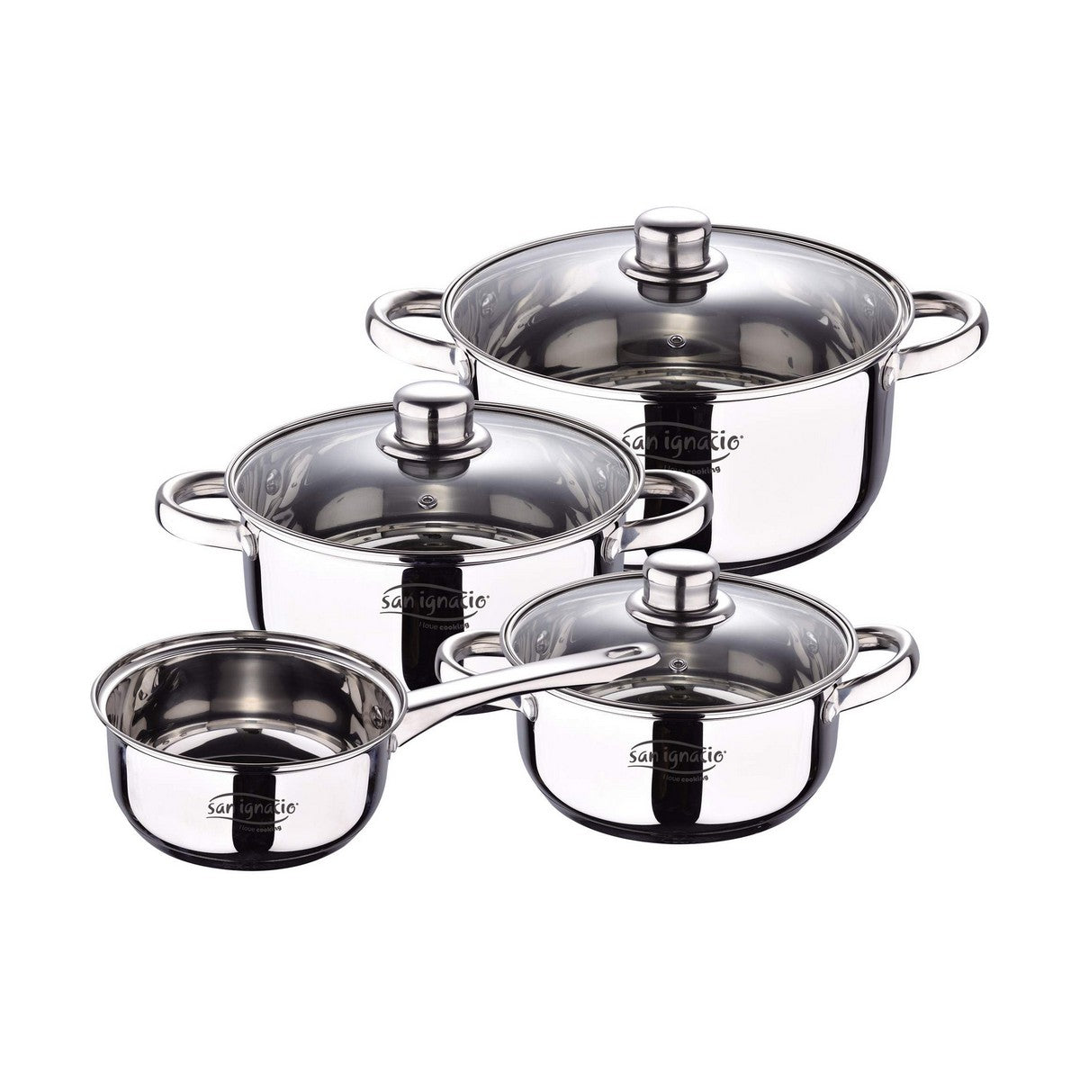 Cookware San Ignacio Cassel SG8172 Stainless steel (7 Pieces)