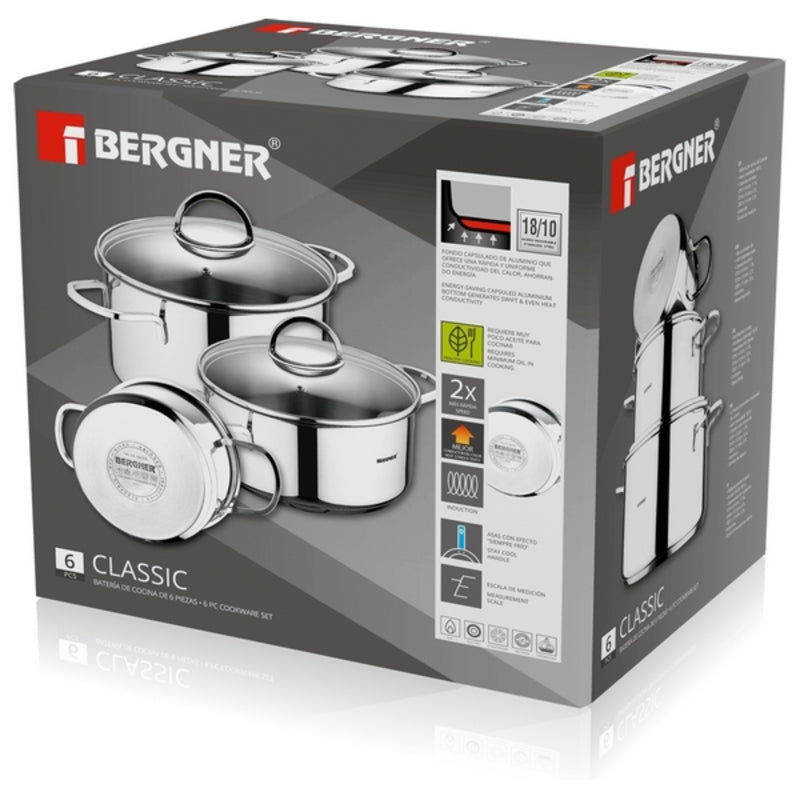 Cookware Bergner Classic (6 pcs)