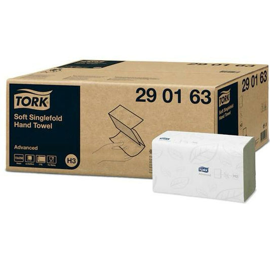 Paper napkin Tork 64152 White Green