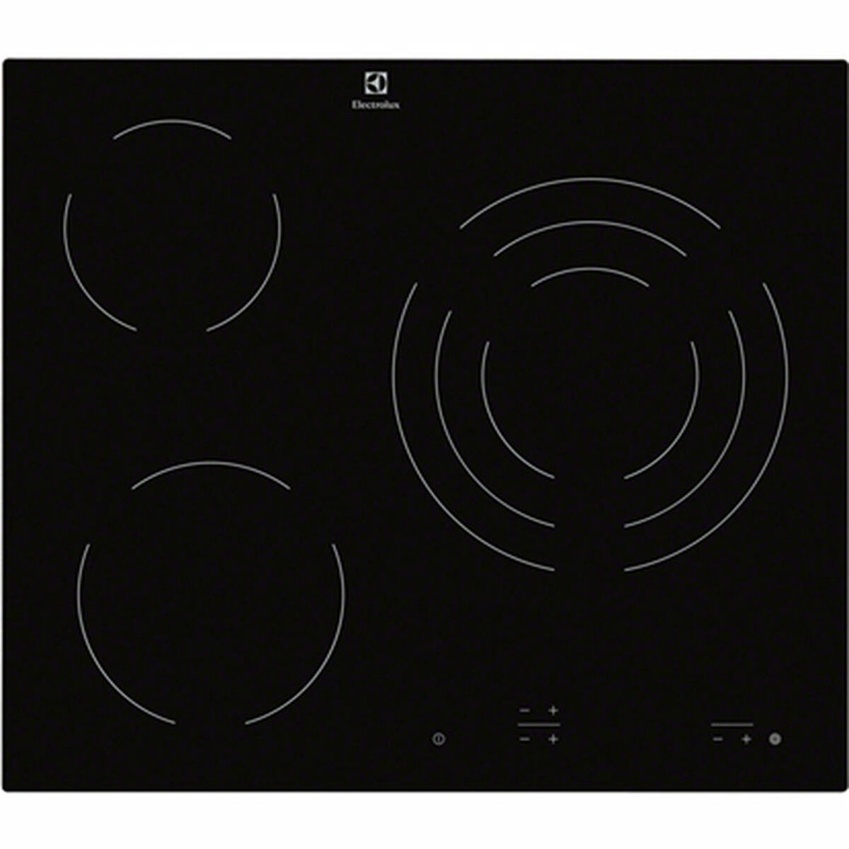 Glass-Ceramic Hob Electrolux EHF6232IOK 5700 W 60 cm