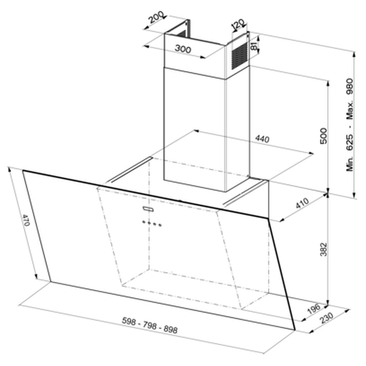 Conventional Hood Mepamsa 218744 Black