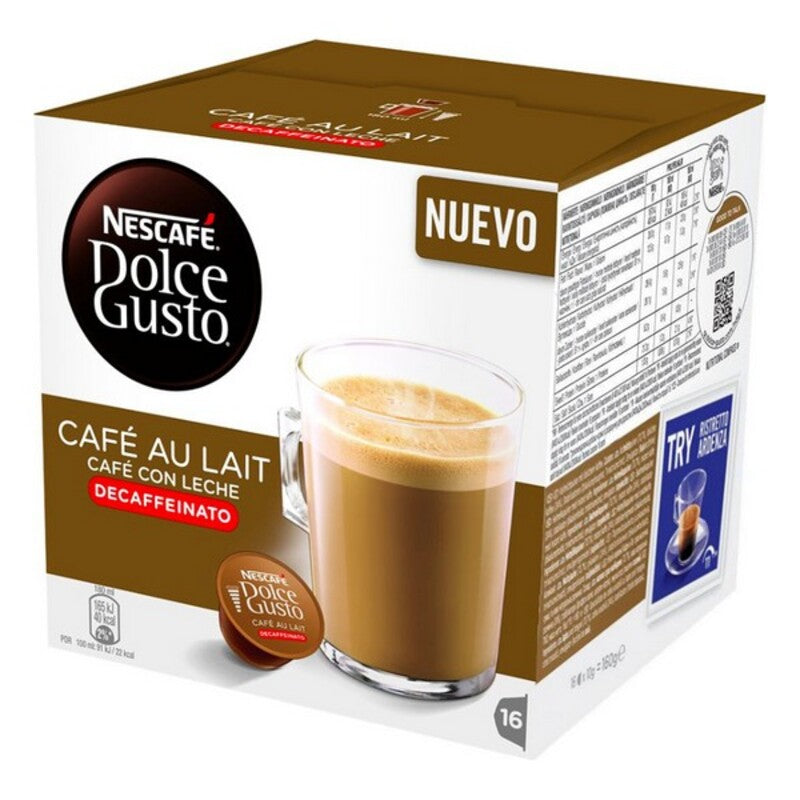 Coffee Capsules Au Lait Decaffeinated Nestle (16 uds)