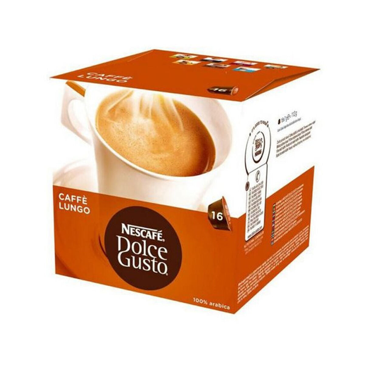 Coffee Capsules Nescafé Dolce Gusto 30404 Lungo (16 uds)