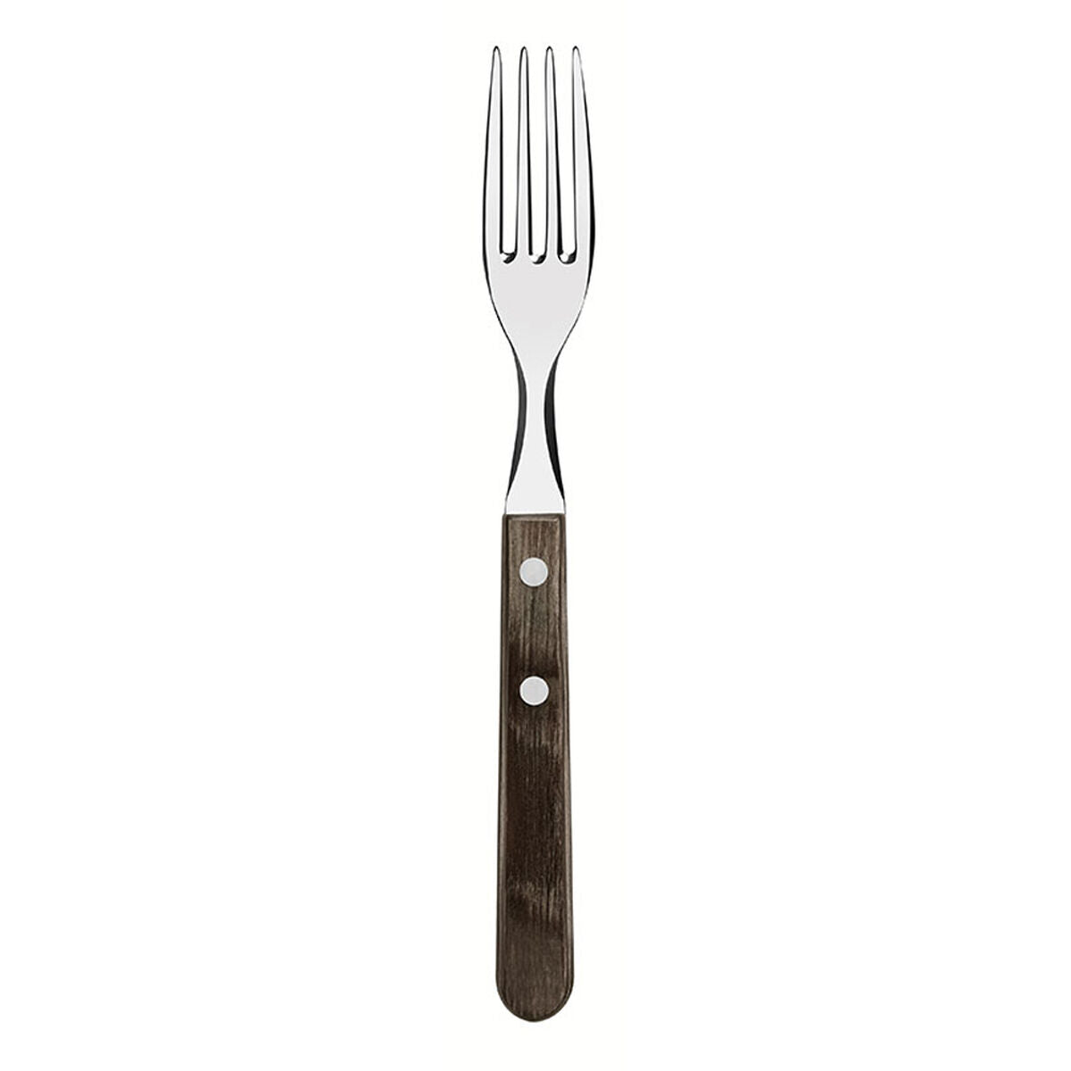 Fork Set Tramontina Jumbo Polywood Stainless steel 6 Units