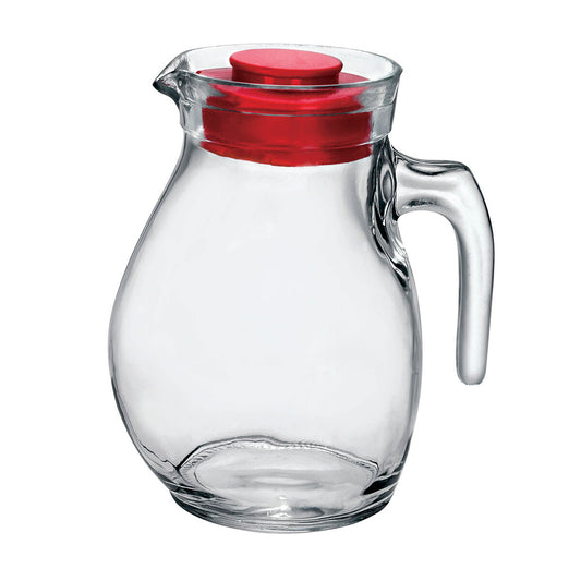 Jar with Lid and Dosage Dispenser Bormioli Rocco Glass (1,5 L)