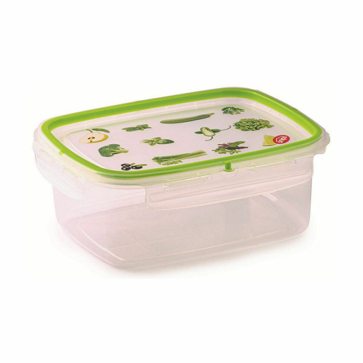 Lunch box Snips Hermetically sealed 1,8 L Rectangular (12 Units)