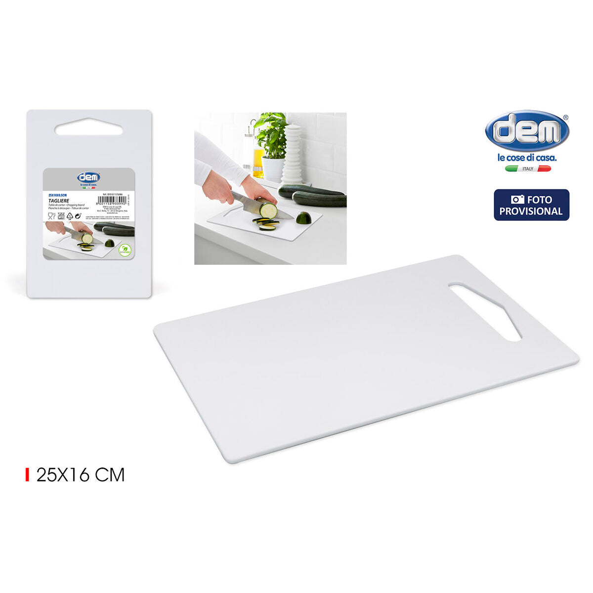 Cutting board Dem 25 x 16 x 0,5 cm