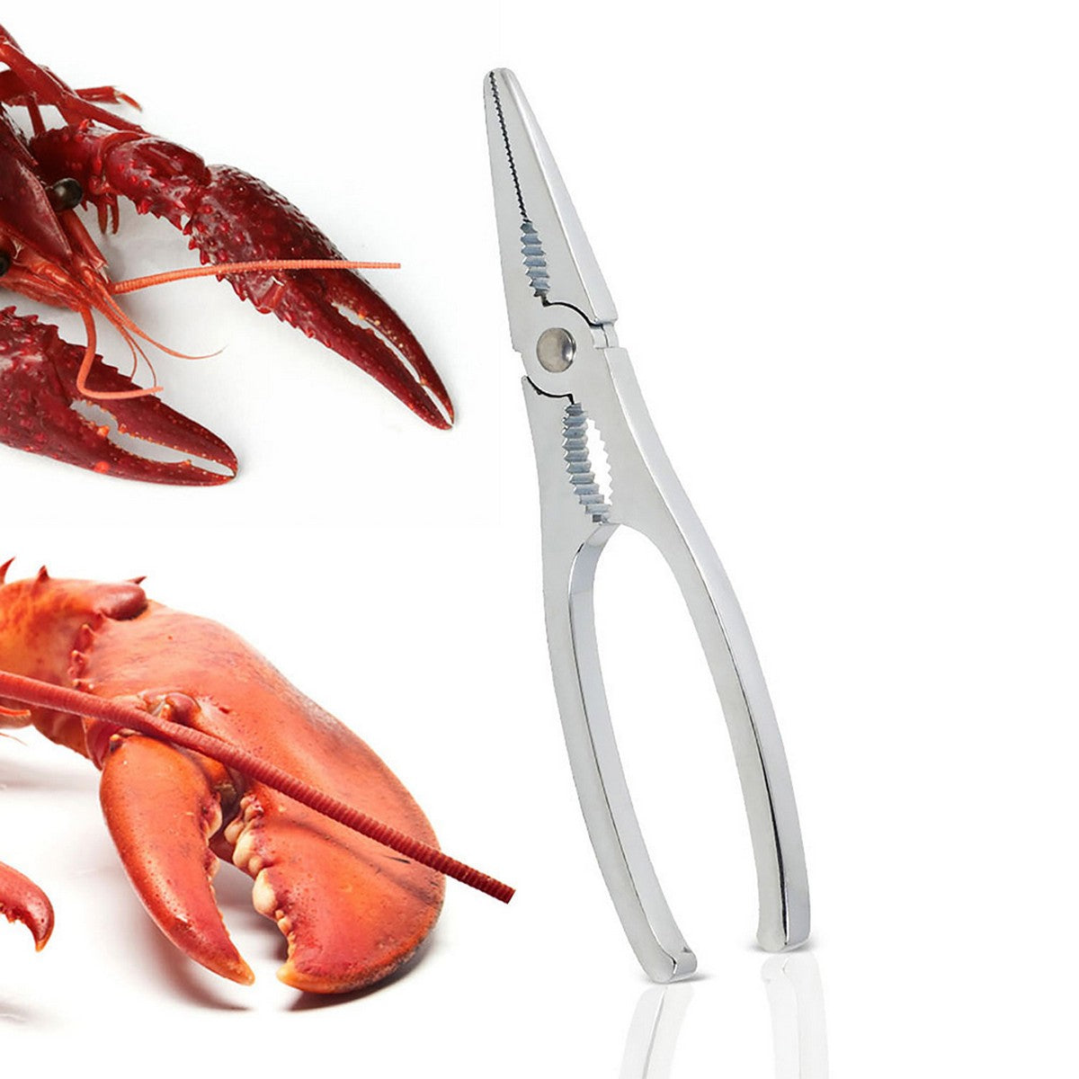 Seafood Tongs Metaltex 17 cm