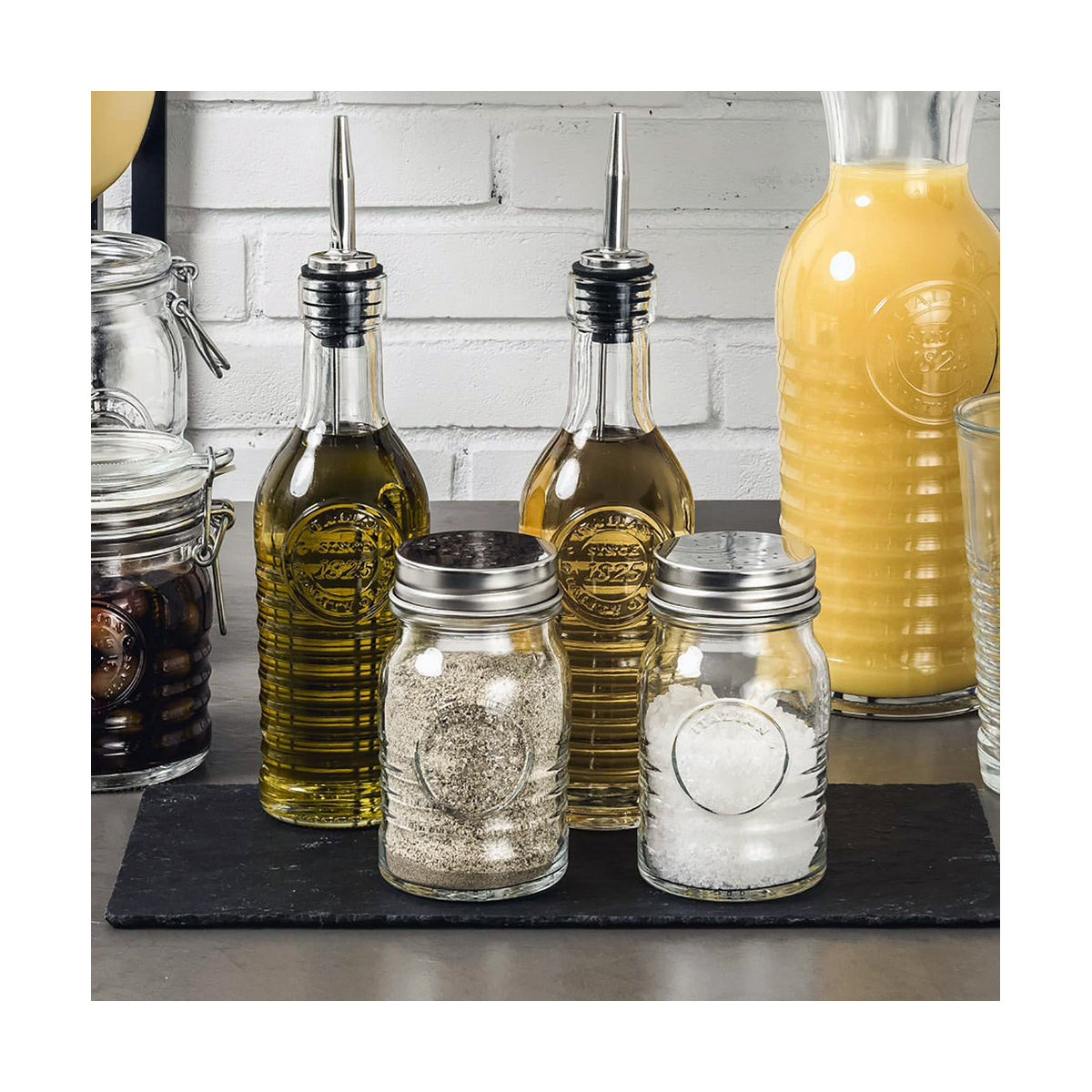 Salt and pepper set Bormioli Rocco Quattro Stagioni Transparent Glass 150 ml