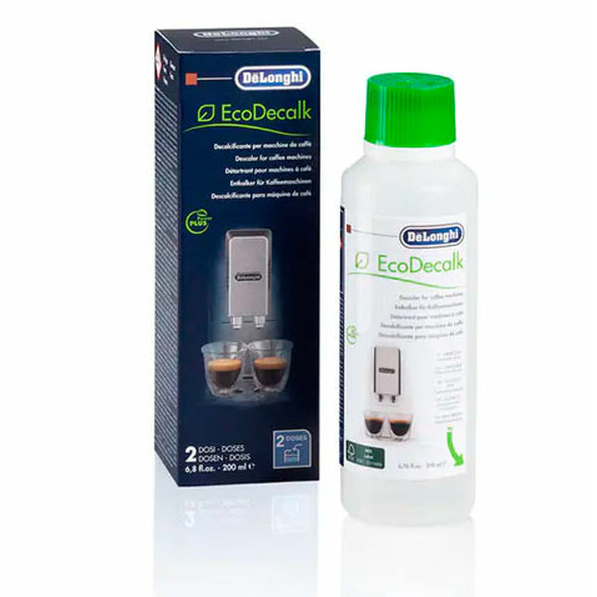 Limescale Remover for Coffee-maker DeLonghi EcoDecalk DLSC202 200 ml