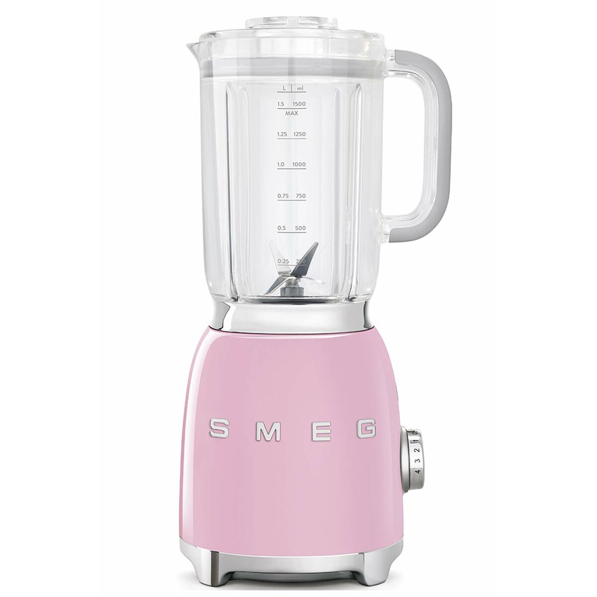 Cup Blender Smeg Pink 800 W 1,5 L