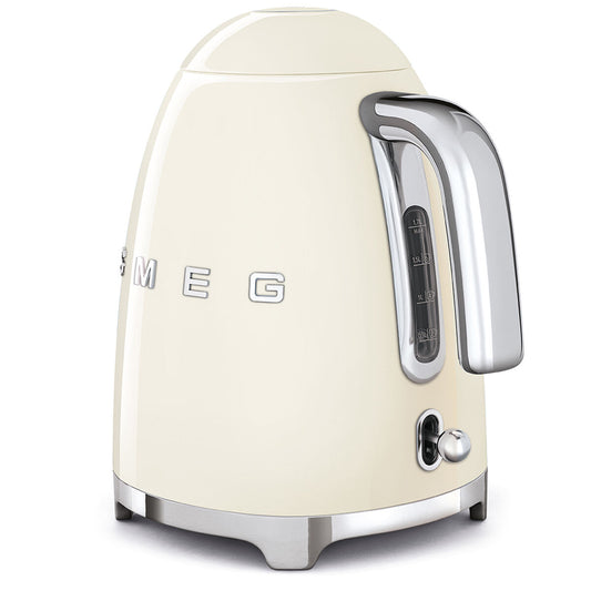 Kettle Smeg KLF04SSEU Stainless steel Plastic 2400 W Cream 1,7 L