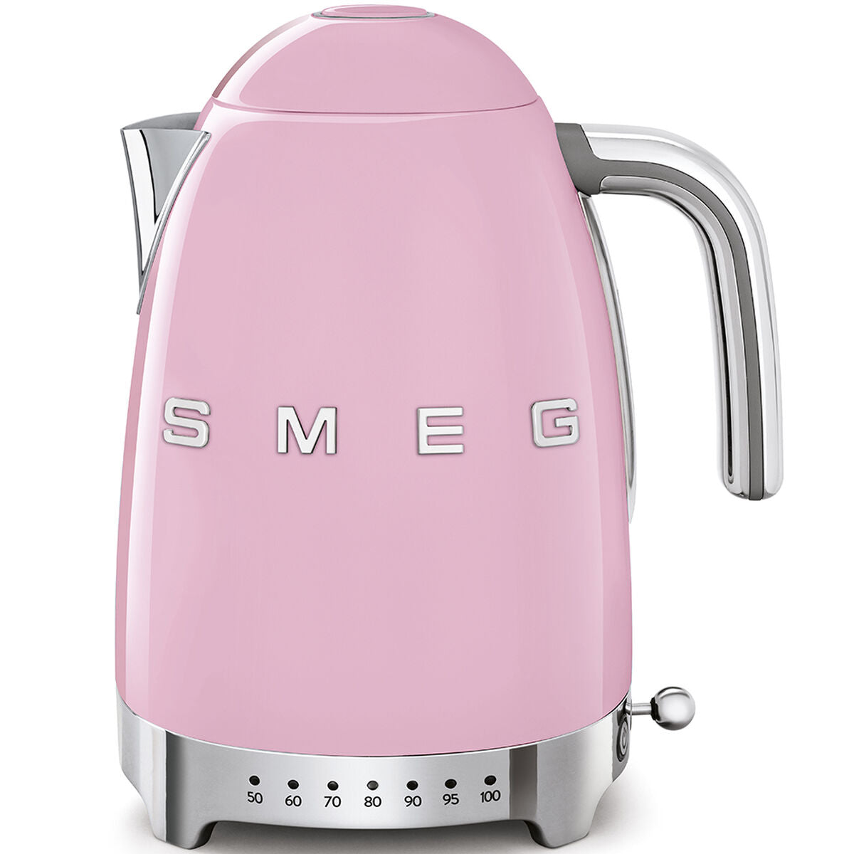 Kettle Smeg KLF04PKEU Pink Stainless steel Plastic 2400 W 1,7 L