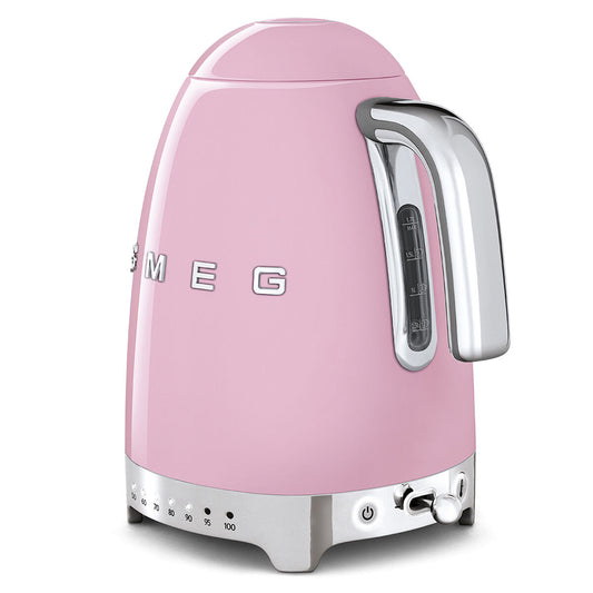 Kettle Smeg KLF04PKEU Pink Stainless steel Plastic 2400 W 1,7 L