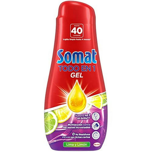 Liquid Dishwasher Somat Lemon All-in-one 720 ml